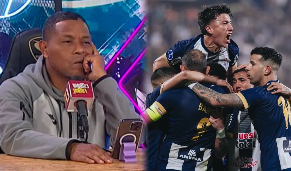 Juan Jayo fue critico con Alianza Lima a pesar de su victoria contra U. Católica por la Sudamericana. Foto: composición LR/captura de Estudio Fútbol/Alianza Lima