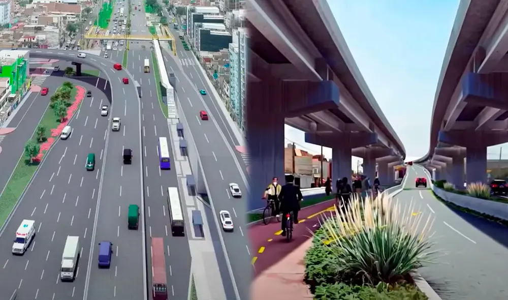 Los viaductos de la avenida Canadá incluirán ciclovías y áreas verdes