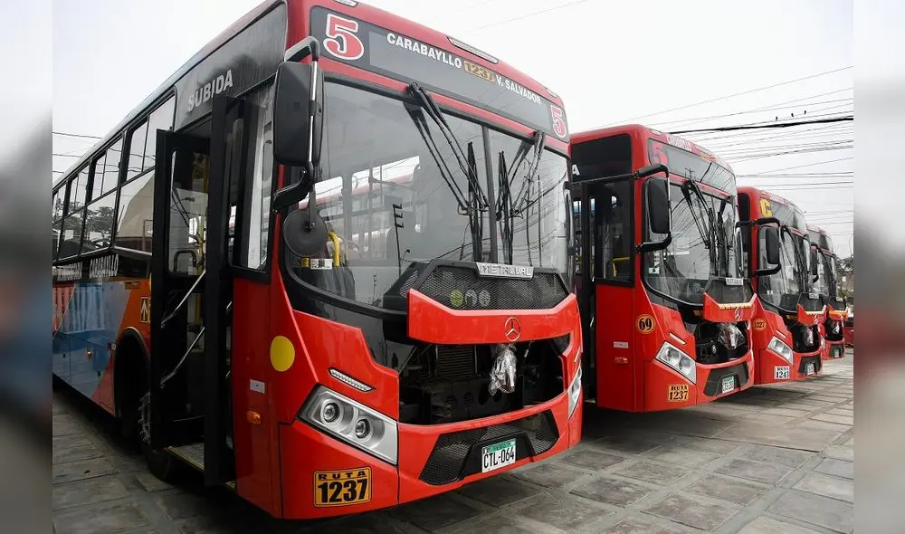 La empresa de transportes El Rápido renueva su flota vehicular.