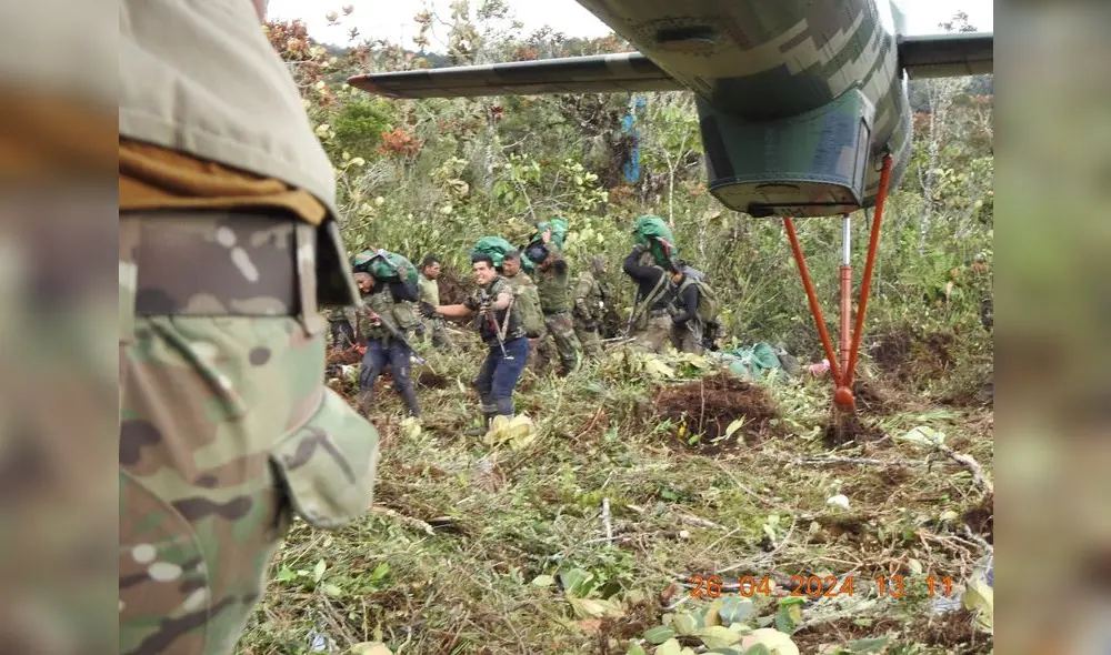 Fuerzas militares y policiales lanzan ofensiva contra el narcoterrorismo en el Vraem