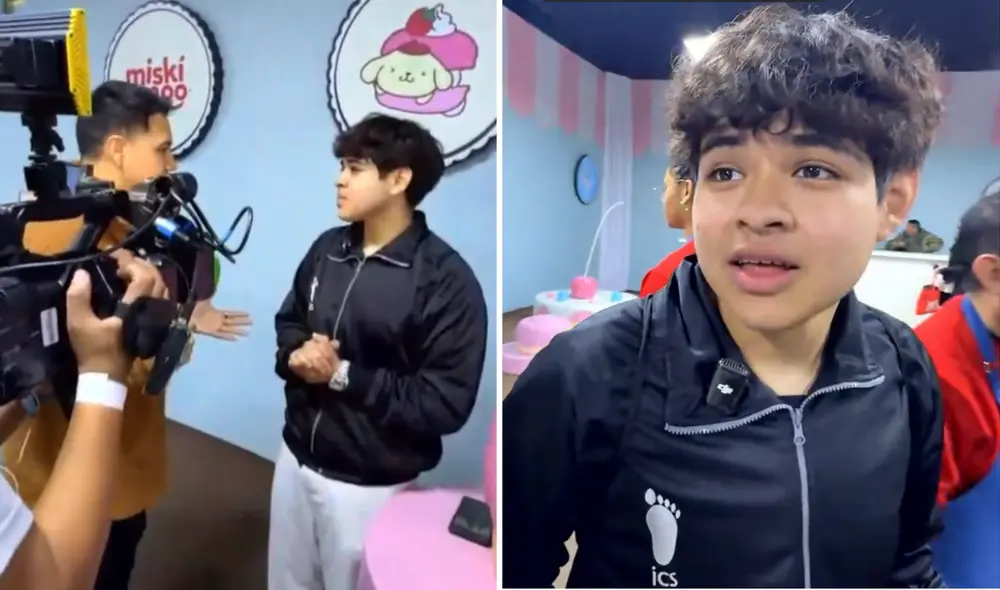 Le juegan broma a Sacha por emocionarse por su primera entrevista en televisión