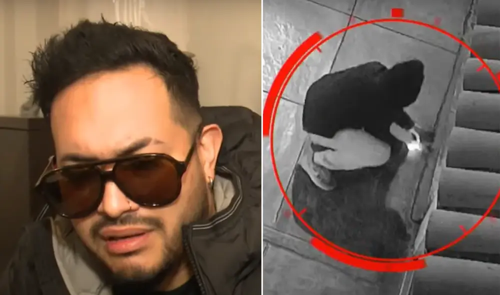 Encapuchado detonó un explosivo en casa donde vivía su familia en Comas. Foto: Composición LR/ATV Noticias