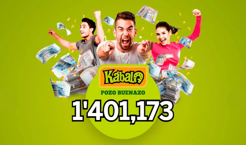 Nuevo sorteo de La Kábala con un Pozo Buenazo de S/1.401.173 Nuevo sorteo de La Kábala con un Pozo Buenazo de S/1.401.173