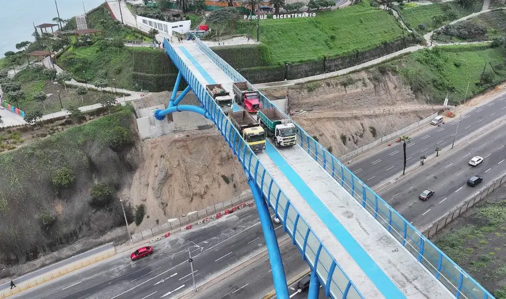 Inauguración del puente turístico Miraflores-Barranco este miércoles 20 de agosto