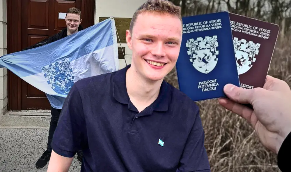 Daniel Jackson creó Verdis como una micronación ecológica y digital. Foto: X