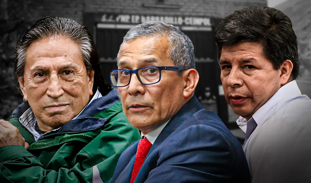 Alejandro Toledo, Ollanta Humala y Pedro Castillo permanecerán en el penal de Barbadillo. Foto: composición Jazmin Ceras/ LR.