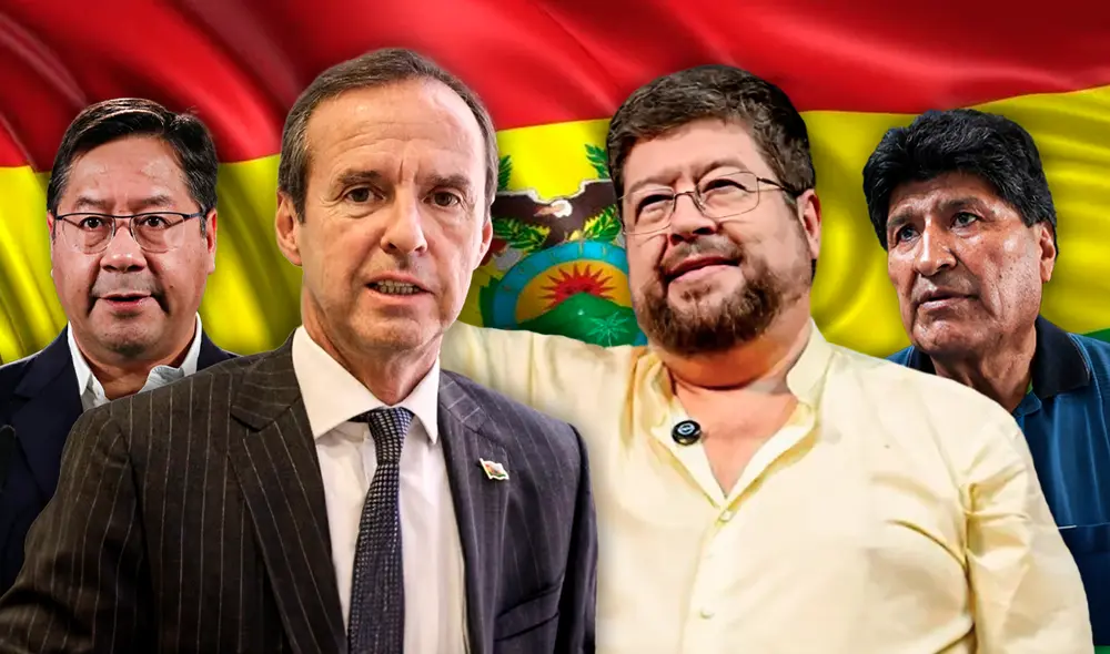 Las elecciones de Bolivia se desarrollan este domingo 17 de agosto. Foto: composición LR/AP