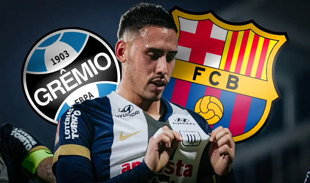 Erick Noriega firmará en los próximos días su contrato con Gremio de Brasil. Foto: composición LR/Alianza Lima