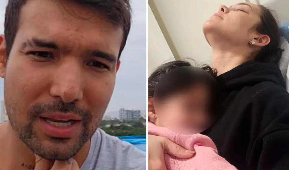 Karen Schwarz y Ezio Oliva hospitalizaron a su hija. Foto: Composición LR/Captura/Instagram Karen Schwarz y Ezio Oliva hospitalizaron a su hija. Foto: Composición LR/Captura/Instagram