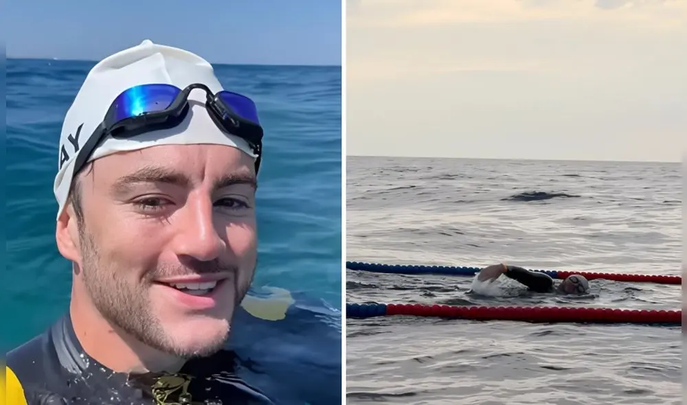 Noam Yaron es un nadador suizo que utiliza su influencia en redes sociales para sensibilizar sobre la protección de los océanos y el impacto de la contaminación marina.