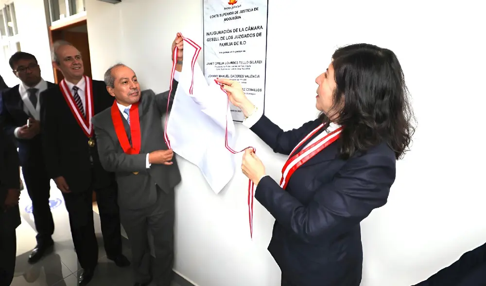 Se inauguró junto a la presidenta del Poder Judicial. Fuente: Difusión. Se inauguró junto a la presidenta del Poder Judicial. Fuente: Difusión.