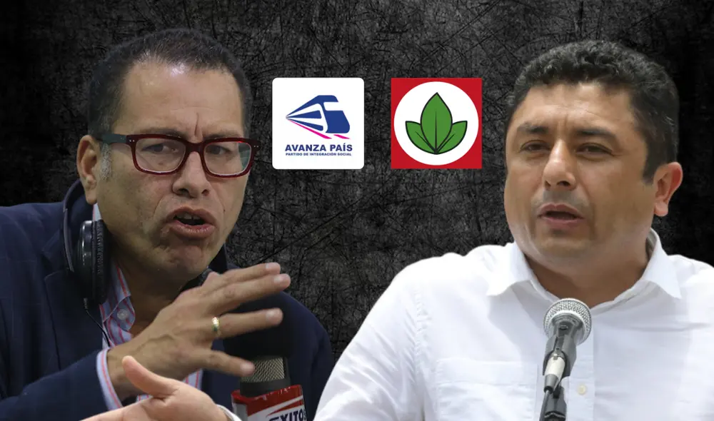 Avanza País tiene como su principal carta presidencial al comunicador Phillip Butters. La Alianza Venceremos, liderada por Guillermo Bermejo y Vicente Alanoca, tiene como símbolo a la hoja de coca | Composición: LR.