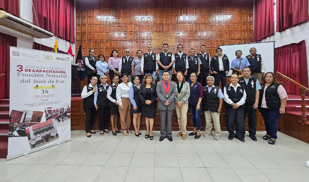 El evento busca garantizar un servicio judicial eficiente y cercano a la ciudadanía. Fuente: Difusión.