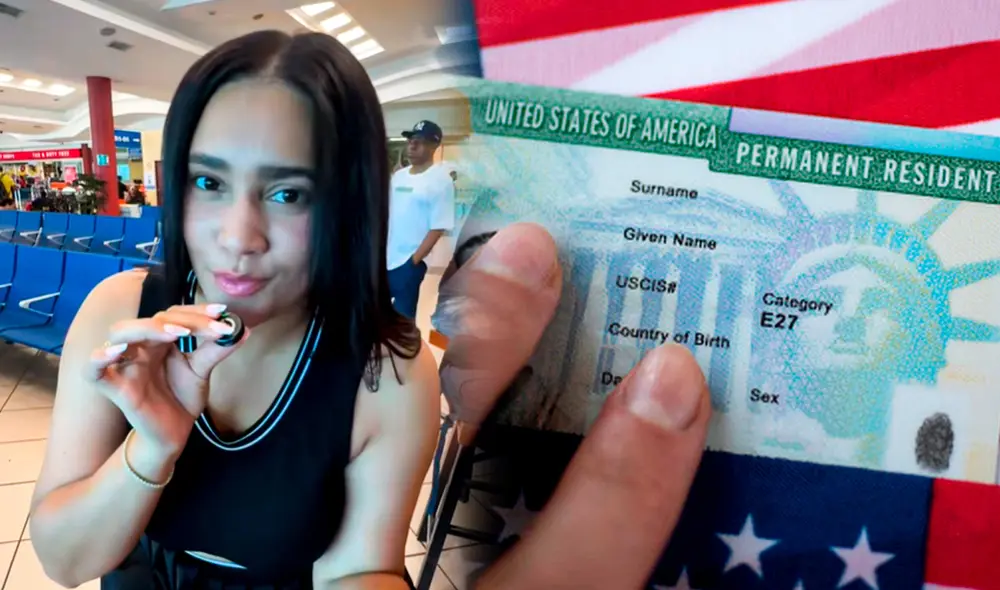 Joven latina ingresa a Estados Unidos con Green Card vencida sin termina arrestada en aeropuerto.