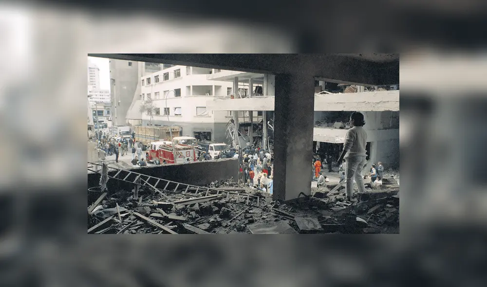 Atentado de Tarata (1992). Foto: La República.