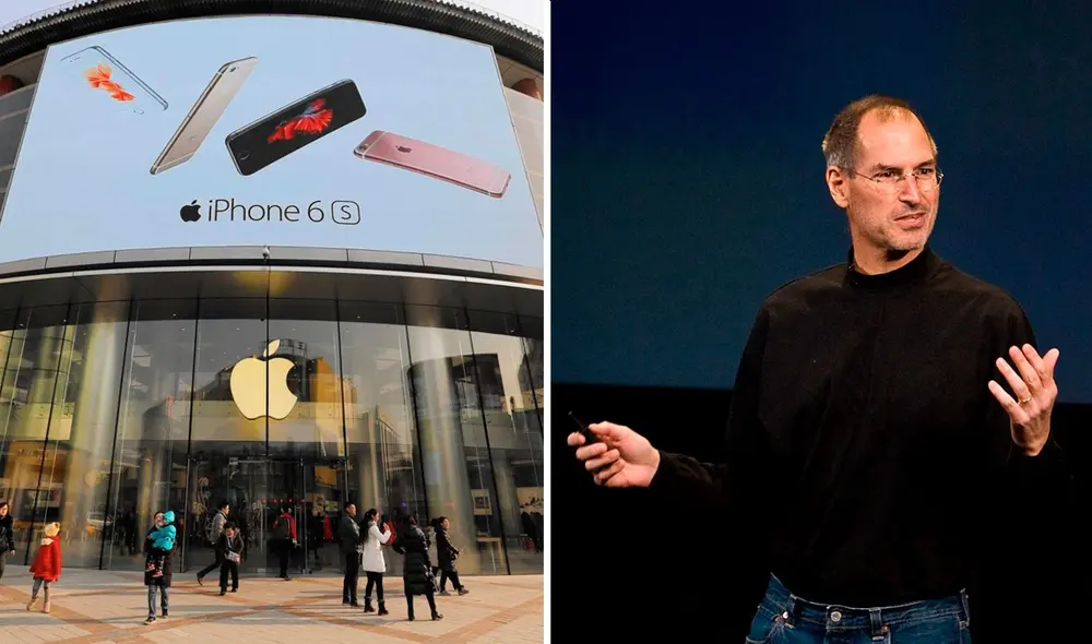 El suceso ocurrió en una Apple Store en China.