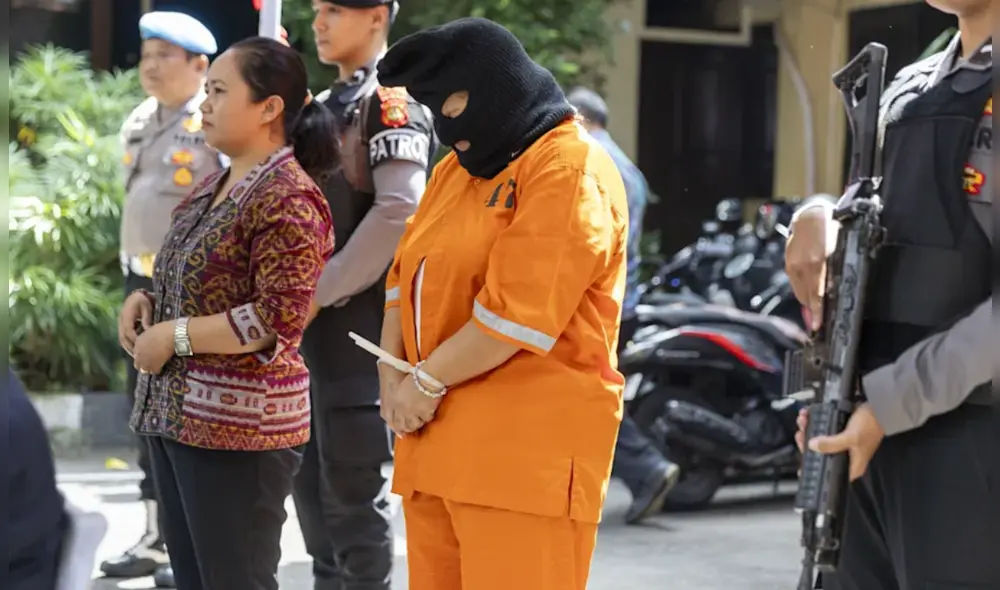 La peruana identificada como N.S. podría ser condenada a muerte en Indonesia.