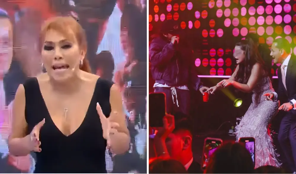 Magaly critica el quinceañero de la nieta de Cesar Acuña por muertes en Trujillo Magaly critica el quinceañero de la nieta de Cesar Acuña por muertes en Trujillo