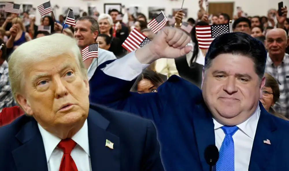 Pritzker criticó las políticas migratorias de Donald Trump.
