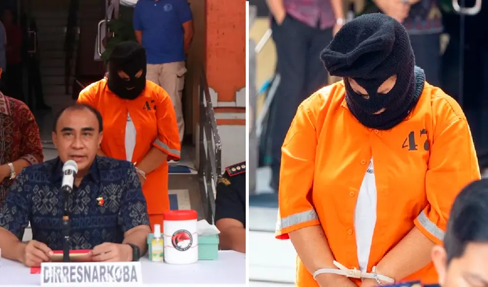 La mujer fue detenida tras ocultar en su cuerpo 1,4 kg de cocaína y decenas de pastillas de éxtasis. Foto: Composición LR/EFE