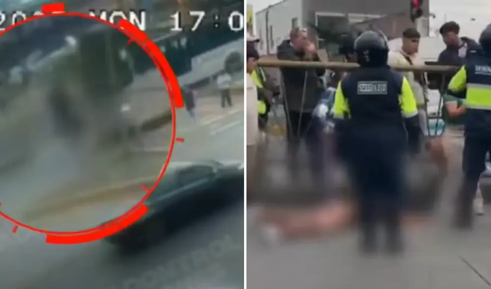 Estudiante es arrollado por bus del Metropolitano en Independencia. Foto: Composición LR Estudiante es arrollado por bus del Metropolitano en Independencia. Foto: Composición LR