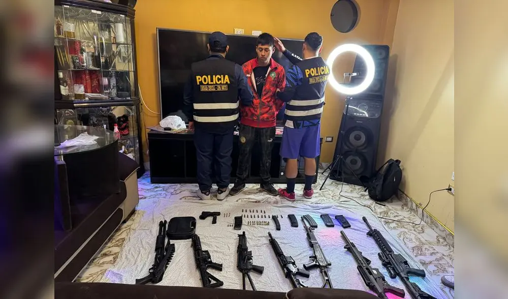 La captura de alias Piraña significó un duro golpe al hampa. Cayó con fusiles de guerra.