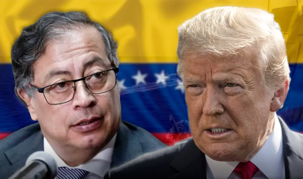 Gustavo Petro le habría dicho a Donald Trump que una operación militar contra Venezuela sería un error.