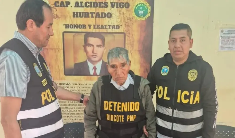 'Calín' fue capturado por la DIRCOTE en La Libertad | Foto: PNP. 'Calín' fue capturado por la DIRCOTE en La Libertad | Foto: PNP.