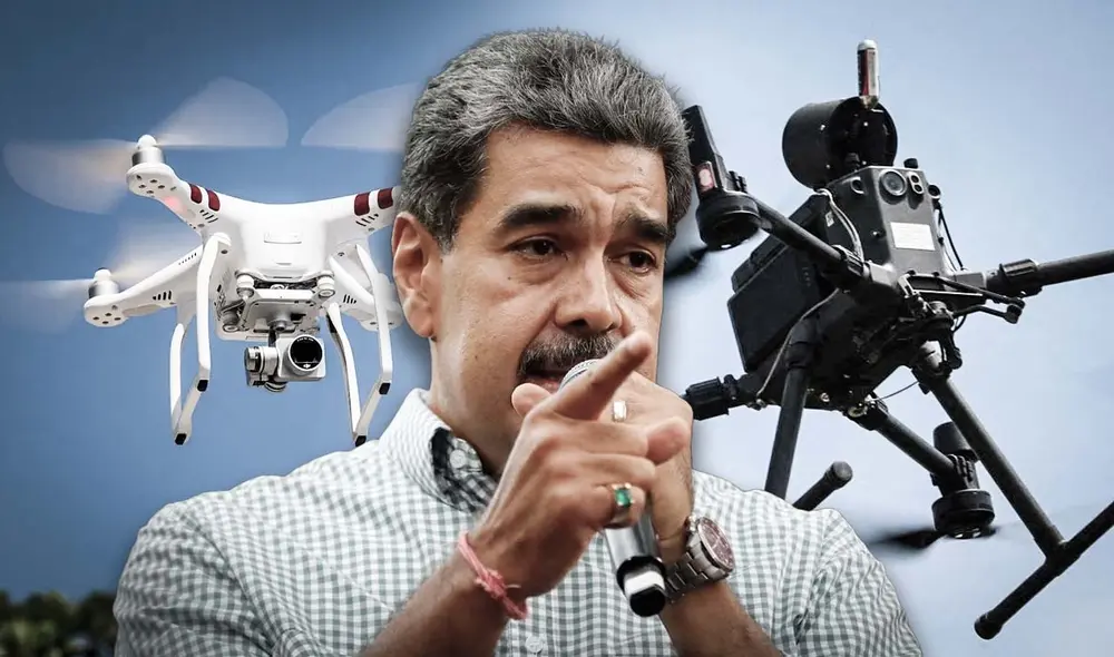 El régimen de Nicolás Maduro ha oficializado la suspensión de la compra, venta y operación de drones en Venezuela por 30 días. Foto: composición LR/AFP El régimen de Nicolás Maduro ha oficializado la suspensión de la compra, venta y operación de drones en Venezuela por 30 días. Foto: composición LR/AFP