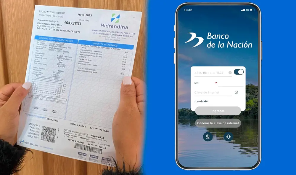 La App BN permite pagar servicios en distintas provincias del Perú