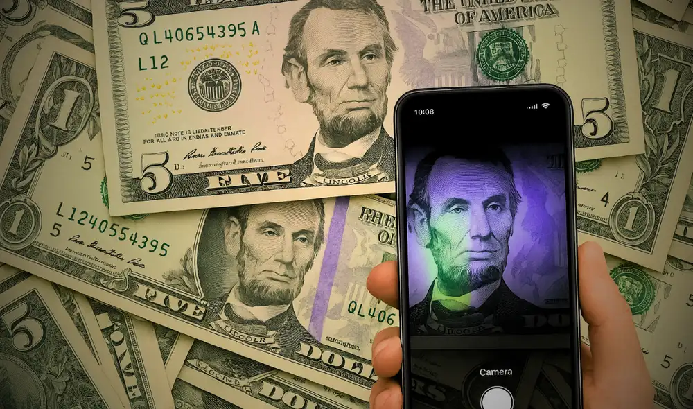 Cómo detectar billetes falsos en 2025 con la cámara del celular y apps móviles seguras.