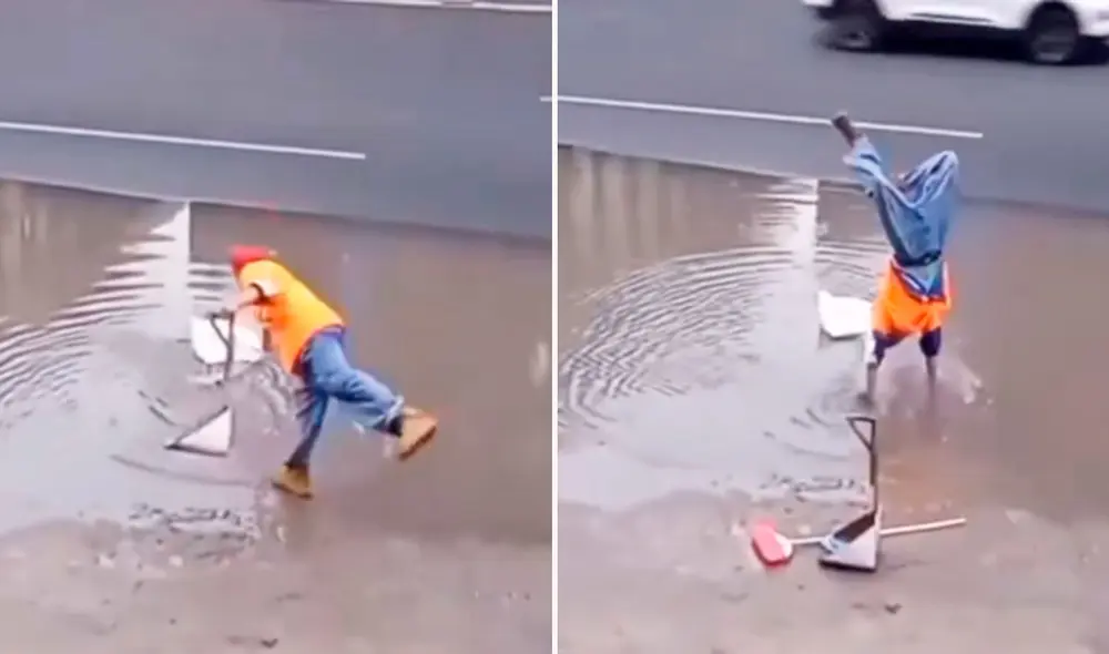 Usuarios en TikTok compararon la escena con la de Dragon Ball y lo bautizaron como supersaiyayin. Usuarios en TikTok compararon la escena con la de Dragon Ball y lo bautizaron como supersaiyayin.