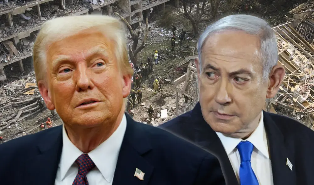 Trump elogió a Netanyahu por lo ocurrido en Irán.