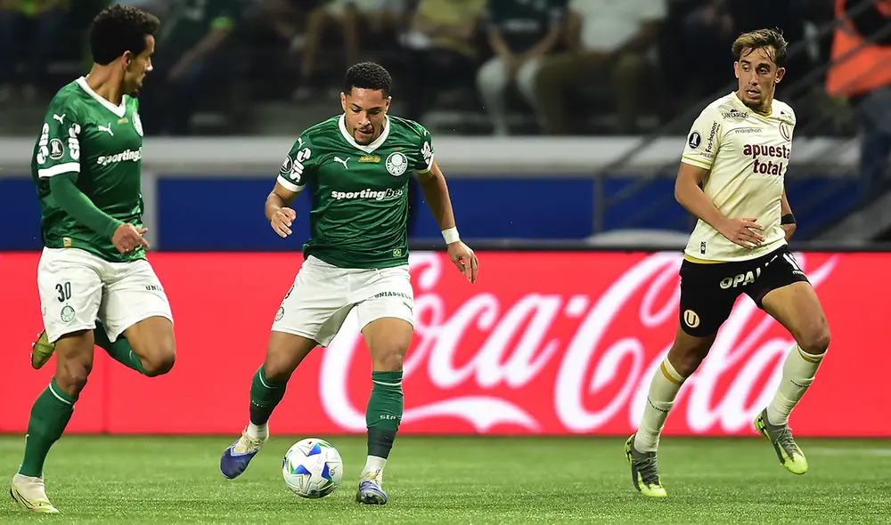 Esta es la primera vez que Universitario y Palmeiras empatan entre sí. Foto: Conmebol Libertadores