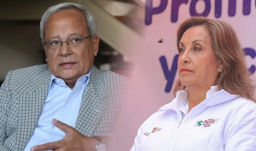 Hildebrandt criticó duramente a Boluarte señalando que "políticamente, es un asco". Foto : composición LR