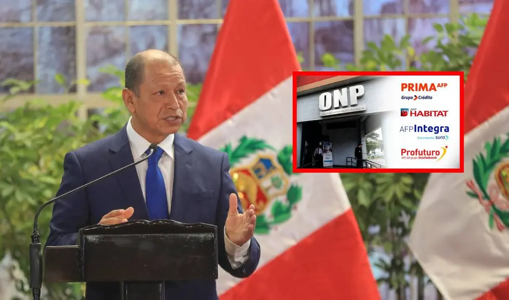 El ministro de Trabajo volvió a la carga contra los intentos del Congreso de dar luz verde a un octavo retiro de las AFP. Foto: composición LR/MTPE