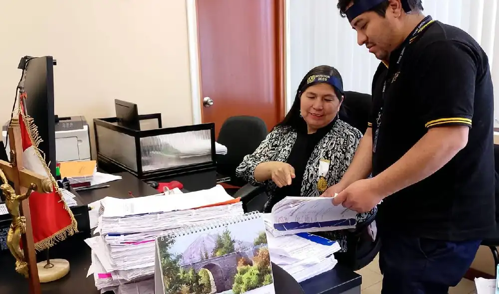 Los equipos judiciales de la sede central intensifican sus esfuerzos para cumplir los objetivos. Fuente: Difusión.