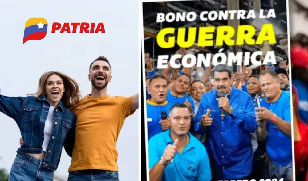 La mayoría de bonos de la patria se entregan por la plataforma del mismo nombre. Foto: composiciónLR/Freepik/Patria