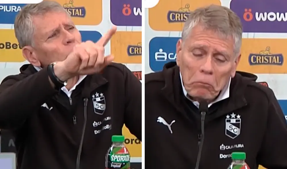 Paulo Autuori no estuvo de acuerdo con la pregunta de un periodista tras el empate de Sporting Cristal. Foto: composición LR/Inka Digital TV Paulo Autuori no estuvo de acuerdo con la pregunta de un periodista tras el empate de Sporting Cristal. Foto: composición LR/Inka Digital TV