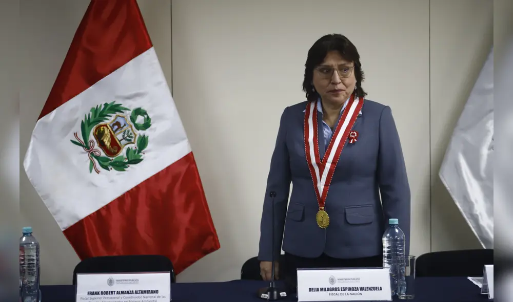 La fiscal de la Nación, Delia Espinoza se está quedando sola. Foto: Sebastián Blanco / LR