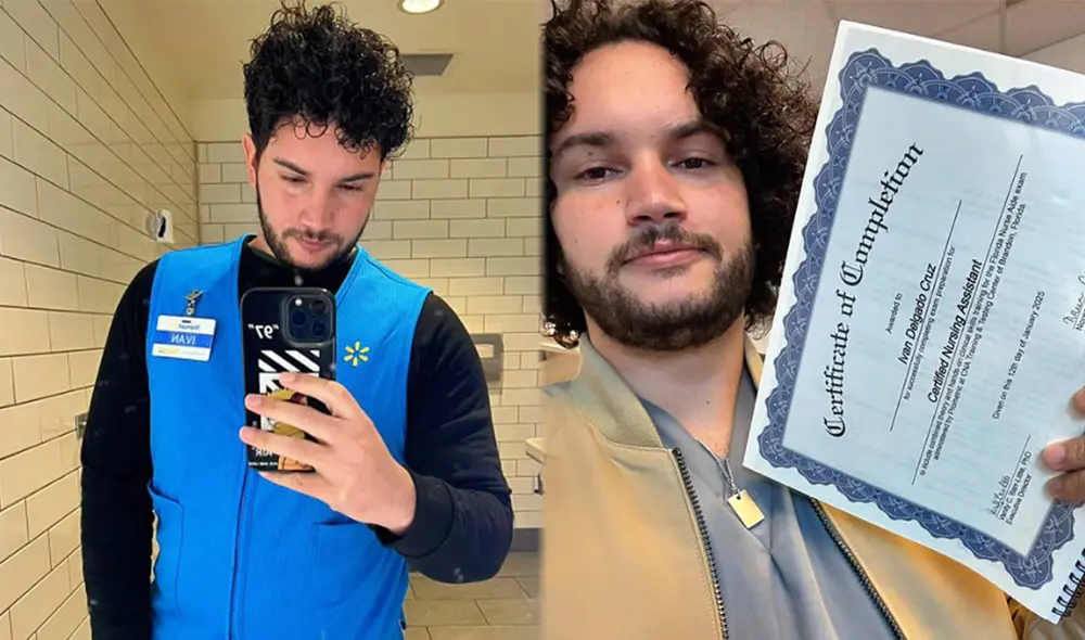 Iván Delgado Cruz estudió mediciana en Cuba.