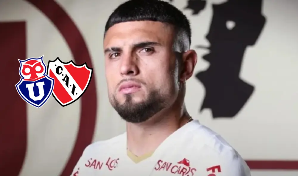 Tras los incidentes ocurridos entre hinchas de U. de Chile vs Independiente, Rodrigo Ureña tuvo noble gestos con hinchas del club chileno. Foto: composición LR/Universitario de Deportes