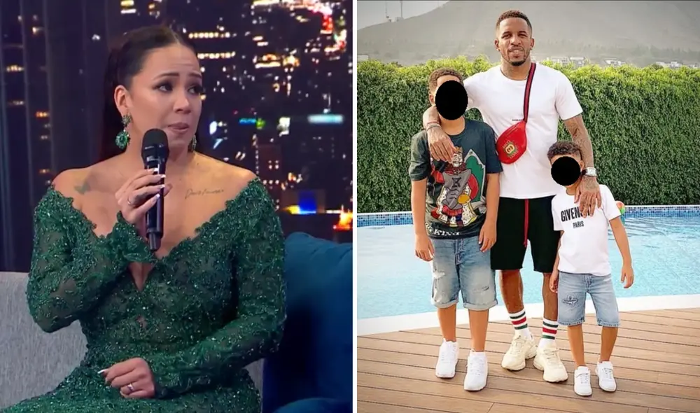 Melissa Klug y Jefferson Farfán comenzaron su relación en 2004 y terminaron en 2015. Foto: Composición LR/América TV/Instagram.