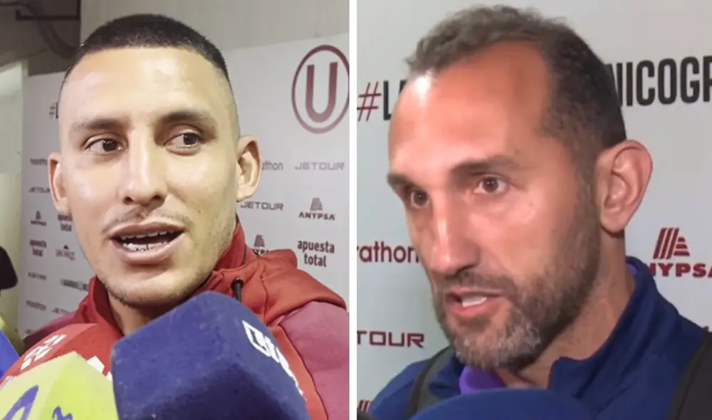 Según Hernán Barcos, Álex Valera lo insultó sin motivo durante el partido. Foto: composición de LR/Irene Carranza/captura de GOLPERU