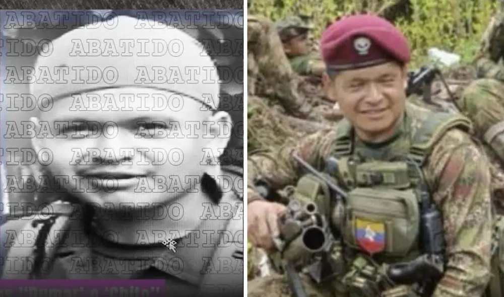 El Ministerio de Defensa de Colombia confirmó la muerte de Willinton Vanegas Leyva, alias Dumar, líder guerrillero del Estado Mayor Central. Foto: composición LR/Mindef Colombia