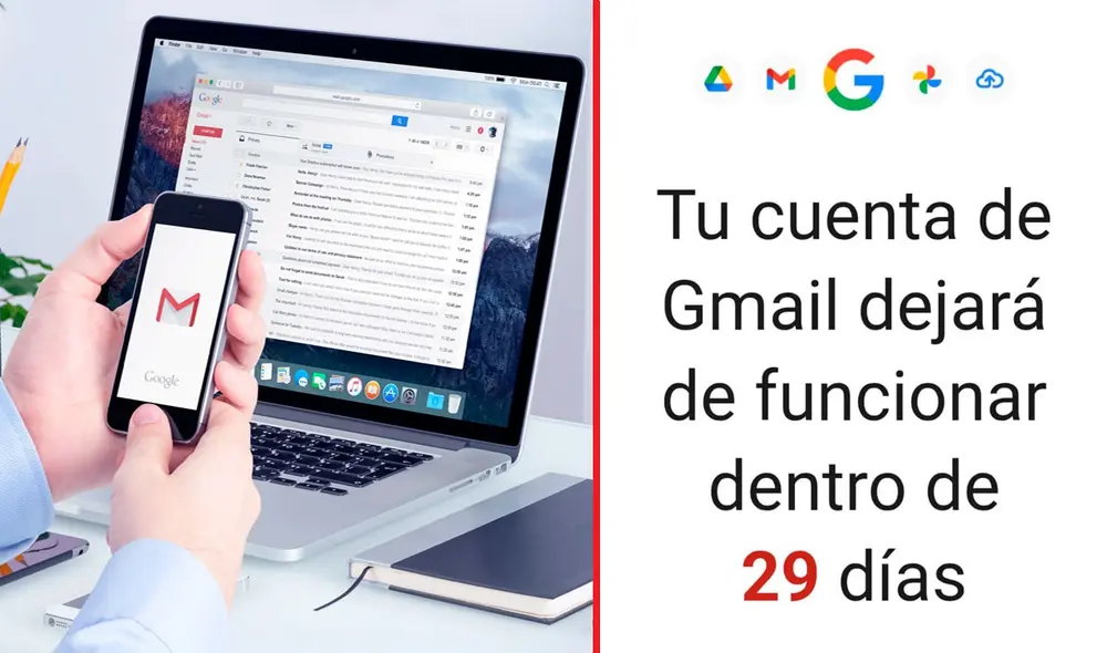 Mensaje está llegando a miles de usuarios que ocuparon los 15 GB gratuitos que ofrece Google.