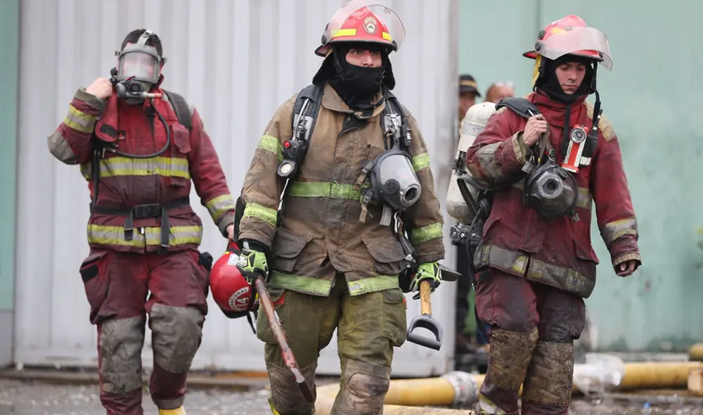 El Cuerpo General de Bomberos Voluntarios del Perú garantizó que el plantón no afectará la atención de emergencias.