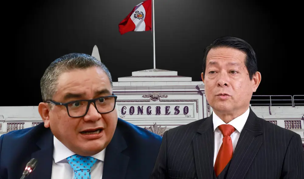 Juan Santiváñez fue designado como ministro de Justicia. Foto: Composición/LR