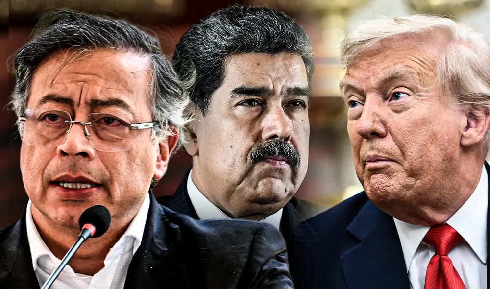 Petro reveló que había extendido una propuesta conjunta a Estados Unidos y Venezuela para acabar con la "Junta del Narcotráfico". Foto: Composición LR/AFP.