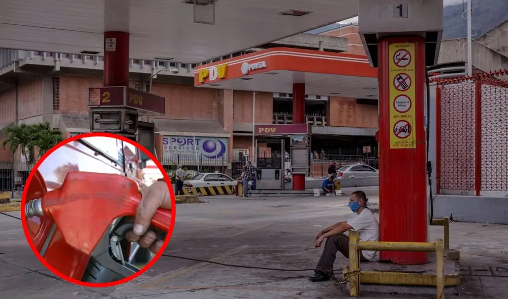 La gasolina subsidiada en Venezuela se distribuye tomando en cuenta el número terminal de placa de los vehículos. Foto: composiciónLR/Naguara/Notitarde